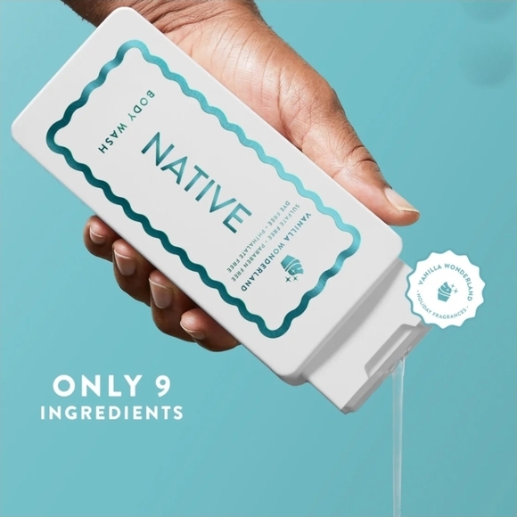 Native Limited Edition Vanilla Wonderland Body Wash 18 oz - Picture 2 of 5